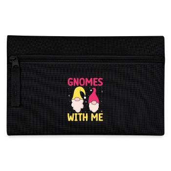 Garden Gnome Costume Gnomes With Me Gnome - Pencil Case - black - Front