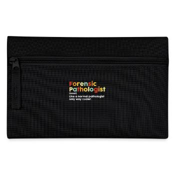 Médecin légiste Définition Rétro Vintage - Trousse - noir - Devant