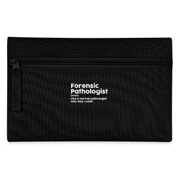 Forensic Scientist Crime Scene Investigator - Pencil Case - black - Front