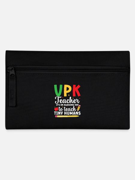Vpk -lehrer Es Ist Ein Großartiger Tag, Um Mit - Federtasche - Schwarz
