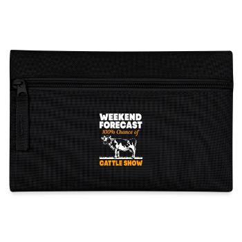 Vieh Viehzüchter - Federtasche - Schwarz - Vorne