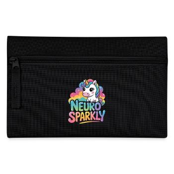 Neuro Sparkly - Federtasche - Schwarz - Vorne