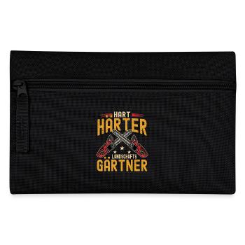 Hart Härter Landschaftsgärtner Garten Gärtner - Federtasche - Schwarz - Vorne