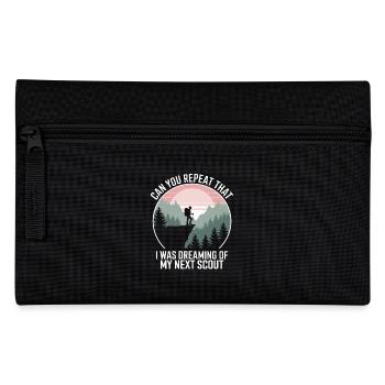 Scout Guide Scout Camping - Pencil Case - black - Front