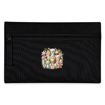 Amateurs de café de Pâques Café de lapin de Pâques - Trousse - noir - Devant