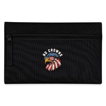 No Crowns Just Presidents Eagle No King - Federtasche - Schwarz - Vorne