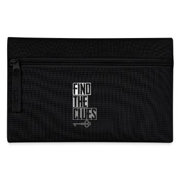 Escape Room Find The Clues - Pencil Case - black - Front