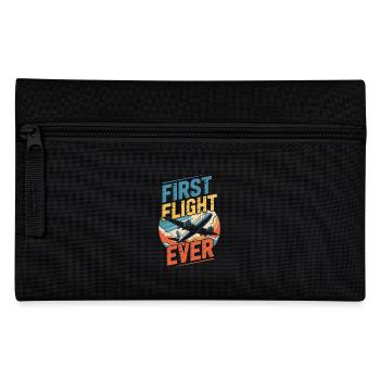 First time flying Travel Memory Sky - Pencil Case - black - Front