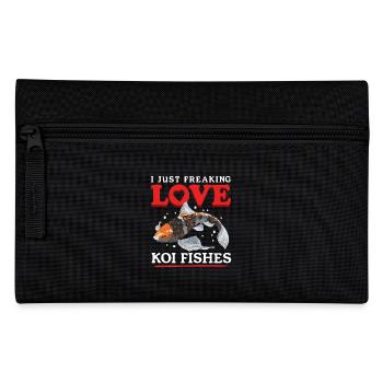 Koi Fische Nishikigoi Kois Geschenk - Federtasche - Schwarz - Vorne