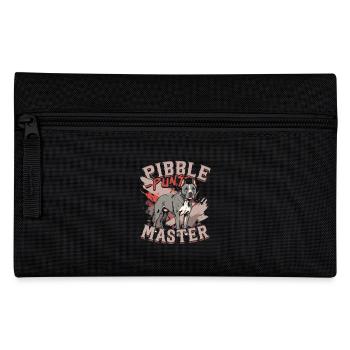 Pitbull Pitbulls Pibble Puns Master - Trousse - noir - Devant