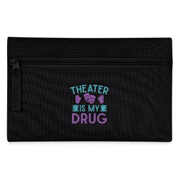 Musical Theatre Is My Drug Theater Design - Federtasche - Schwarz - Vorne
