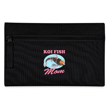 Poisson Koi Maman Koi Nishikigoi Cadeau - Trousse - noir - Devant