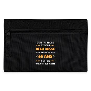 65 ANS - Trousse - noir - Devant