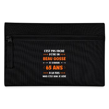 65 ANS - Trousse - noir - Devant