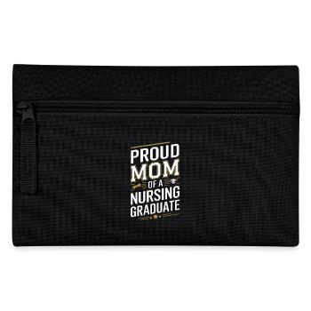 Proud mom of the caregiver - Pencil Case - black - Front