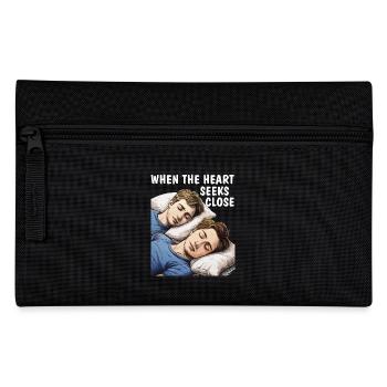 WHEN THE HEART SEEKS CLOSE - Pencil Case - black - Front