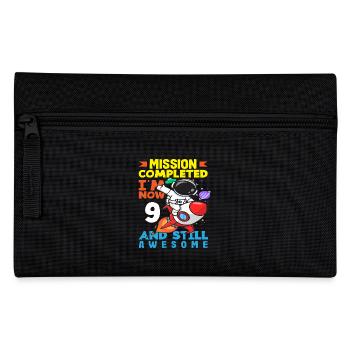 Mission accomplished I'm now 9 and still - Pencil Case - black - Front