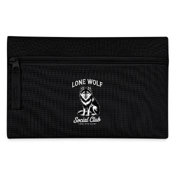 Wolf - Federtasche - Schwarz - Vorne