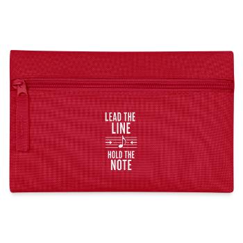 Das Chormitglied High School College Vocal - Federtasche - Rot - Vorne