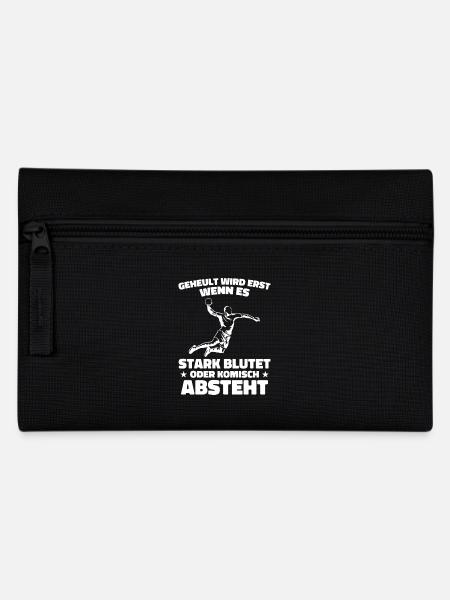 Handball Liebhaber Handball Sport Spieler - Federtasche - Schwarz