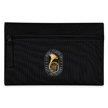 French Horn I Wish I Played An Easy Marching Band - Federtasche - Schwarz - Vorne