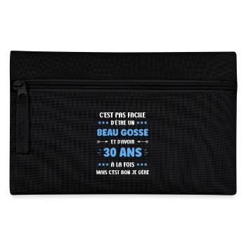 30 ANS - Trousse - noir - Devant