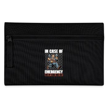 French Horn In Case Of Emergency Save Brass Band - Federtasche - Schwarz - Vorne