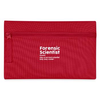 Scientifique médico-légal Drôle Définition Scène de crime - Trousse - rouge - Devant