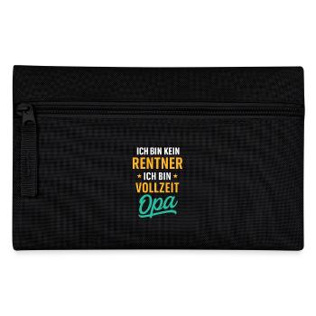 Full-time Grandpa - Pencil Case - black - Front