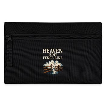 Christian Homesteader Faith Farming Lural Life - Pencil Case - black - Front
