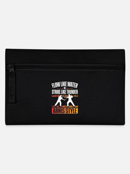 Escrima Arnis Kampfsport - Federtasche - Schwarz