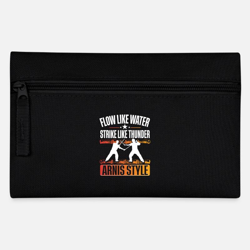 Escrima Arnis Kampfsport - Federtasche - Schwarz