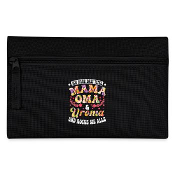 Mom Grandma Great-Mom And Rock Her All Mom Mother's Day - Pencil Case - black - Front