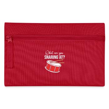 Drums Drummers Drumsticks - Pencil Case - red - Front