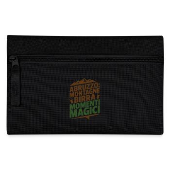 Abruzzo: Montagne Birra Momenti Magici - Pencil Case - black - Front