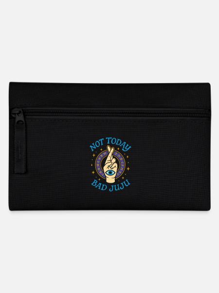 Evil Eye Spiritueller Schutz Mystische Mode - Federtasche - Schwarz