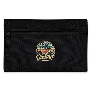 Birthday Vintage May 1984 original May 1984 - Pencil Case - black - Front