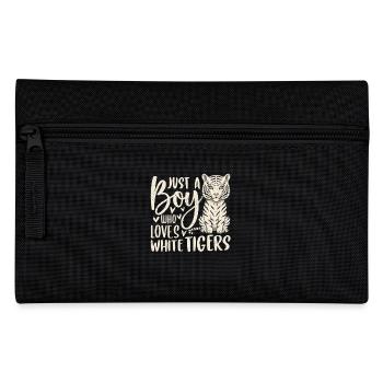 Juste une fille qui aime les tigres blancs - Trousse - noir - Devant