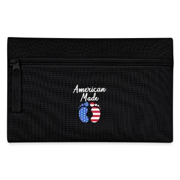 Baby Shower Juillet - Trousse - noir - Devant