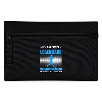 Läufer ICH BIN DIESER LEGENDÄRE MARATHONLÄUFER - Federtasche - Schwarz - Vorne