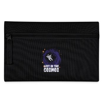 Lost in the Cosmos - Astronaut - Weltall - Federtasche - Schwarz - Vorne