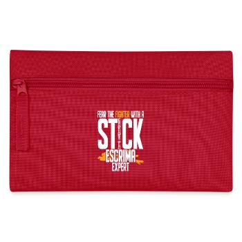 Escrima Arnis Kampfsport Escrima Expert - Federtasche - Rot - Vorne
