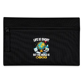 Geographic Information Systems The World Is Wide - Pencil Case - black - Front