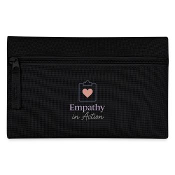 The social worker supports the psychological - Pencil Case - black - Front