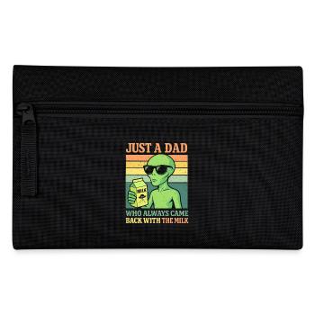 Juste un papa qui revenait toujours, papa extraterrestre - Trousse - noir - Devant