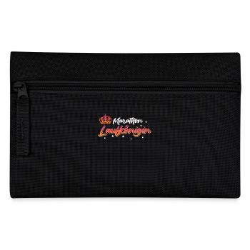 Läuferin MARATHON LAUFKÖNIGIN Lustiges - Federtasche - Schwarz - Vorne