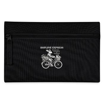 Easter Retro HOPLINE EXPRESS Bunny Hugs Vintage - Pencil Case - black - Front