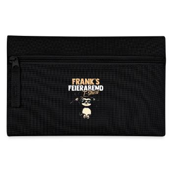 Faultier Frank - Federtasche - Schwarz - Vorne