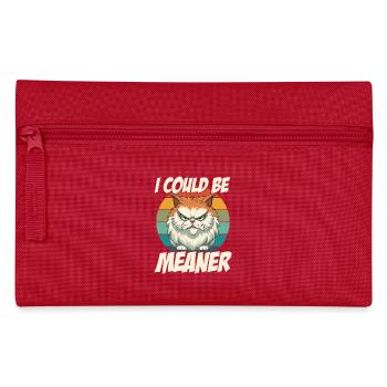 Je pourrais être plus méchant - Trousse - rouge - Devant