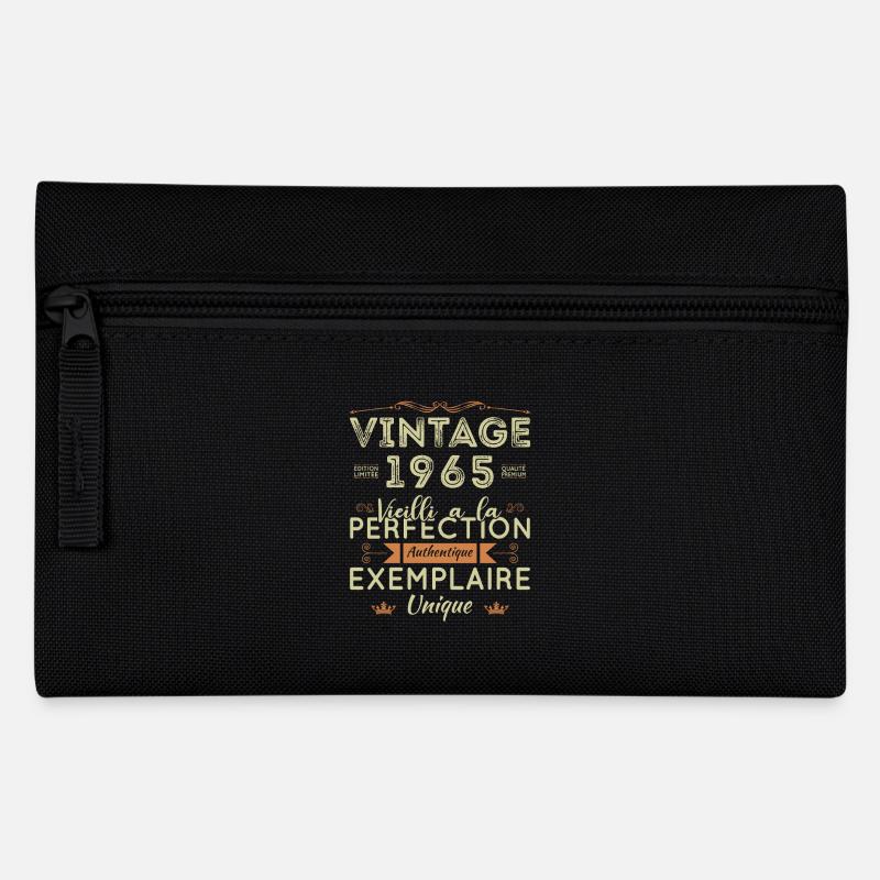 1965 Vintage Retro Cadeau D’anniversaire - Trousse - noir